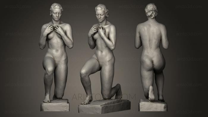Figurines of girls (STKGL_0103) 3D model for CNC machine
